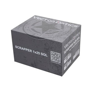 Коллиматор Vector Optics Scrapper 1x25 Solar, MRS красная арт.: SCRD-SM46 [VECTOR OPTICS]